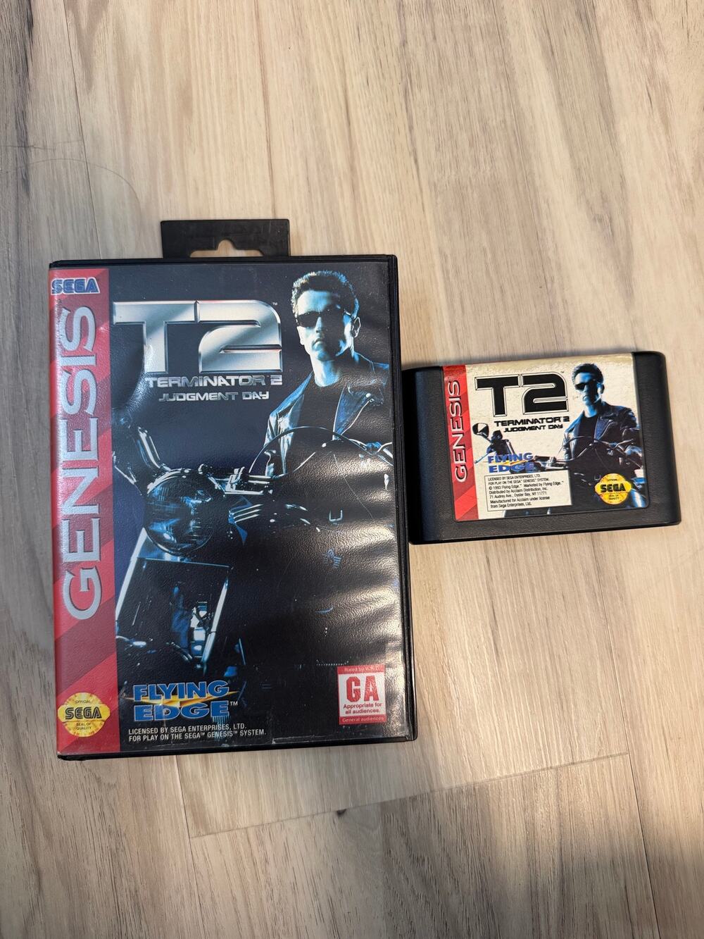 T2: Judgment Day (Sega Genesis, 1993) terminator